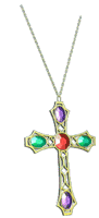 Gif animé bijoux croix